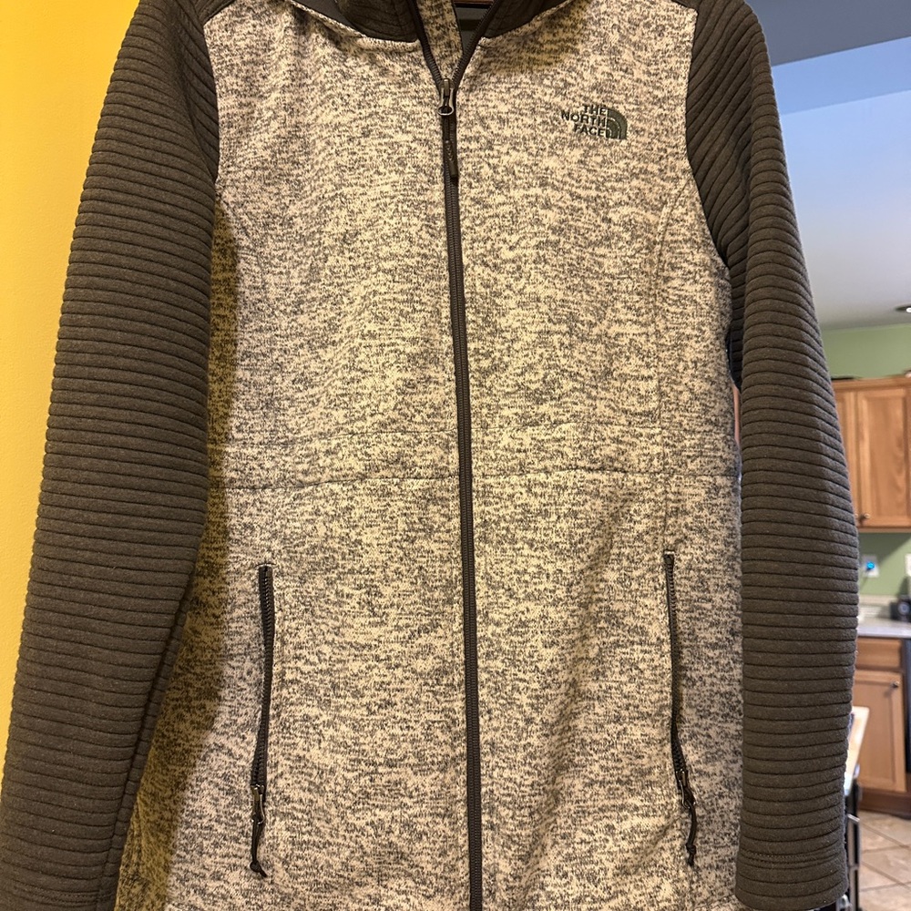 The North Face Charcoal and Heather Gray Hoodie